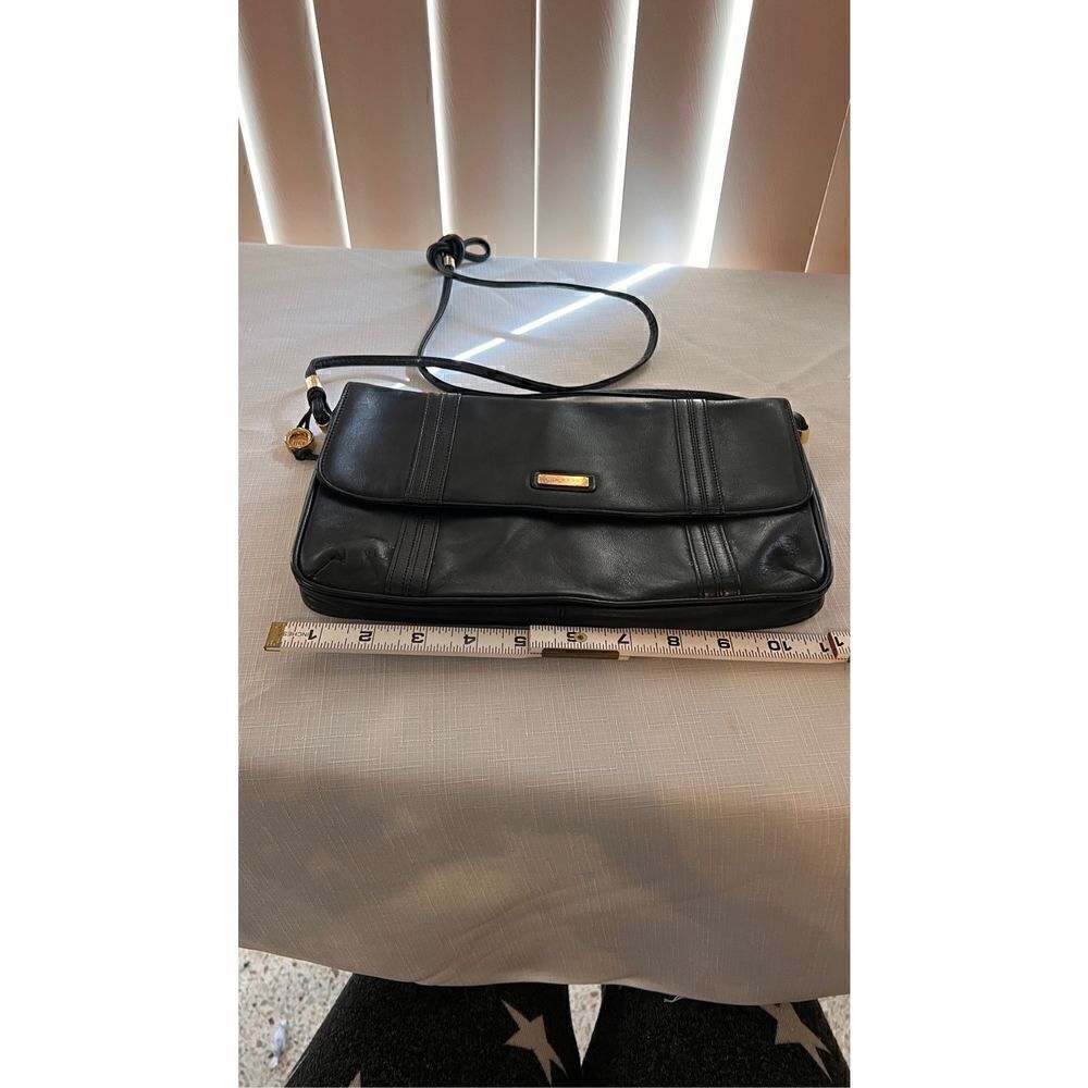 HCL VINTAGE SIGNATURE MONGRAM LEATHER CROSSBODY - Picture 4 of 11